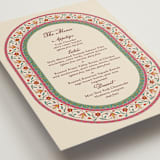 "Mughal Gardens" - Menus in Ivory by Sherley Ferreira - Detail