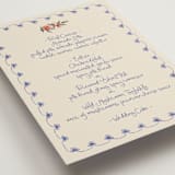 "Artisan Wedding" - Menus in Sea by Chris Griffith - Detail