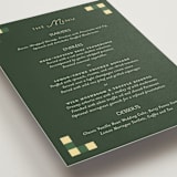 "grid" - Menus in Citrus by Angela Quan - Detail
