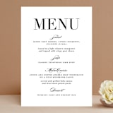 "Classic" - Menus in Tuxedo by Lauren Chism - Front