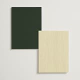 "Mountain View" - Menus in Forest by Nam Bourassa - Back of Card Options