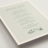 "Blue Ridge" - Menus in Pine by Amy Kross - Detail