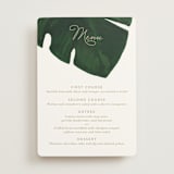 "Palm" - Menus in Classic Palm by Kaydi Bishop - Front