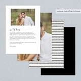 "Ink Detailing Frame" - Menus in Ink by Shiny Penny Studio - Back of Card Options