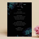 "Midnight Garden" - Menus in Midnight by Lori Wemple - Front
