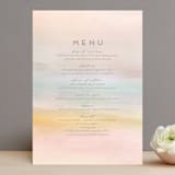 "Off Shore" - Menus in Dawn by Grace Kreinbrink - Front