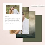 "Olive Branch" - Menus in Olive by Wildfield Paper Co - Back of Card Options