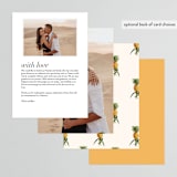 "Party in Paradise" - Menus in Pineapple by Erin Hodges - Back of Card Options