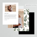 "Succulent Surround" - Menus in Cloud by Susan Moyal - Back of Card Options