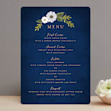 "Floral Ring" - Menus in Atlantic by Karidy Walker - Front