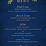 "Floral Ring" - Menus in Atlantic by Karidy Walker - Detail