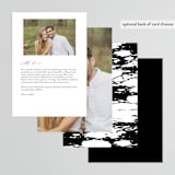 "Perspective" - Menus in Noir by Kimberly FitzSimons - Back of Card Options