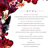 "Tidal Blooms" - Menus in Holly by Grace Kreinbrink - Detail