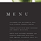 "Botanic" - Menus in Midnight by kelli hall - Detail