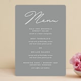 "Brooklyn" - Menus in Cement by Lauren Chism - Front