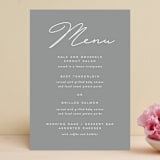 "Brooklyn" - Menus in Cement by Lauren Chism - Front