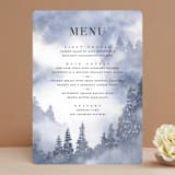 "Misty trees" - Menus in Frost by Stacey Meacham - Front