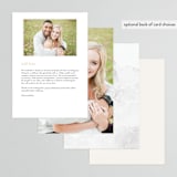 "desert chic" - Menus in Blush by AK Graphics - Back of Card Options