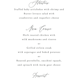 "Antoinette" - Menus in Ivory by lulu and isabelle - Detail