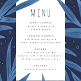 "Paradise" - Menus in Seaside by Joanna Griffin - Detail