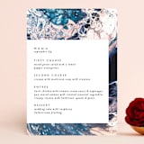 "swirl" - Menus in Celestial by Alethea and Ruth - Front