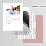 "Tara" - Menus in Blush by Kampai Designs - Back of Card Options
