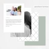 "Meadow" - Menus in Meadow by Eric Clegg - Back of Card Options