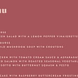 "headline" - Menus in Rust by Melissa Egan of Pistols - Detail
