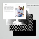 "Timeless" - Menus in Taupe by Leah Bisch - Back of Card Options