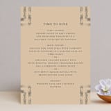 "Simply Modern" - Menus in Jade by Something Noir - Front