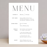 "Namely" - Menus in Pearl by Hooray Creative - Front