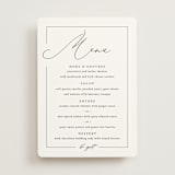 "Love Story" - Menus in Alabaster by Liz Conley - Front