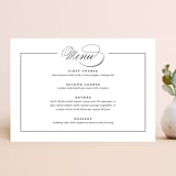 "Typography" - Menus in Pearl by lena barakat - Front