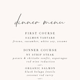 "mod" - Menus in Creme by Nicoletta Savod - Detail