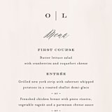 "Crush" - Menus in Buttery by Carolyn MacLaren - Detail