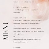 "Romantic" - Menus in Earth by Lori Wemple - Detail