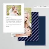 "Bold Love" - Menus in Antique by Brandy Folse - Back of Card Options