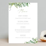 "Bright & Green" - Menus in Sprig by Amanda Day - Front