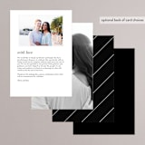 "first dance" - Menus in Champagne by Kasia Labocki - Back of Card Options