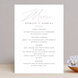"Cummings" - Menus in Cotton by Amy Kross - Front