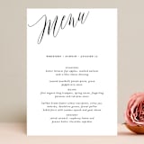 "Signed" - Menus in Pearl by Roxy Cervantes - Front