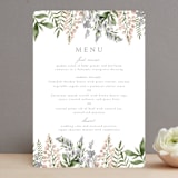 "Spring Wildflowers" - Menus in Garden by Christie Elise - Front