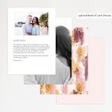 "Mod Brush" - Menus in Blush by Lisa Fee Paura - Back of Card Options