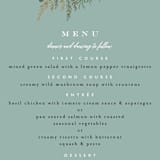 "Forest Crest" - Menus in Obsidian by Alethea and Ruth - Detail