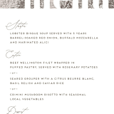 "Torrone" - Menus in Cedar by chocomocacino - Detail