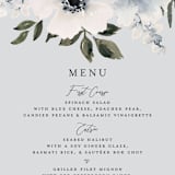 "Nantucket Romance" - Menus in Marine by Chris Griffith - Detail