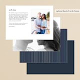 "Waltz" - Menus in Nightfall by Jula Paper Co. - Back of Card Options