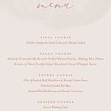 "a hundred years" - Menus in Burnt Umber by Robin Ott - Detail