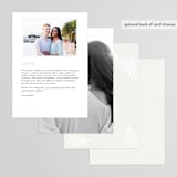 "beautiful posies" - Menus in Fresh by Phrosné Barwood - Back of Card Options
