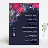 "Georgia" - Menus in Navy by Lori Wemple - Front
